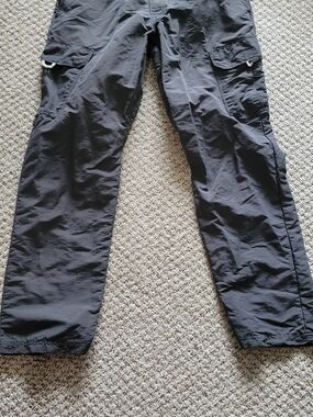 34x32 Men's Wrangler Dark Grey Lightweight Outdoor Cargo Pant
